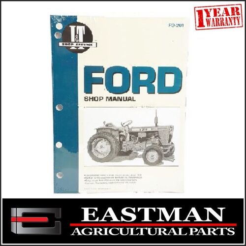 Tractor Workshop Manual to suit Ford - Fordson Major - Dexta - D 100 1000 TW Series